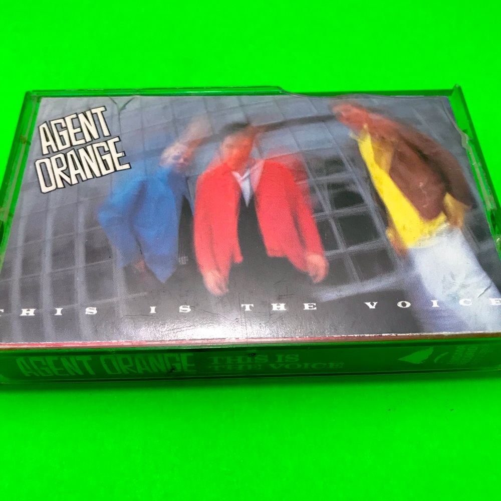 AGENT ORANGE THIS IS THE VOICE cassette - Picture 1 of 14